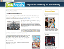 Tablet Screenshot of dailysocials.blogspot.com