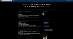 Desktop Screenshot of jubilacionanticipadaperu.blogspot.com