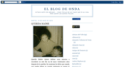 Desktop Screenshot of elblogdeonda.blogspot.com