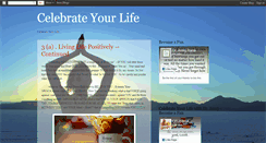 Desktop Screenshot of celebratingyourlife.blogspot.com