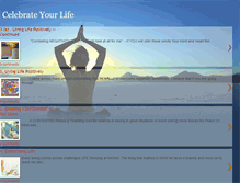 Tablet Screenshot of celebratingyourlife.blogspot.com