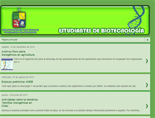 Tablet Screenshot of biotecuchile.blogspot.com