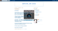 Desktop Screenshot of advicebylisamarcell.blogspot.com