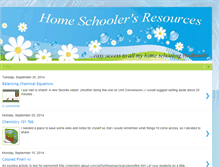 Tablet Screenshot of homeschoolersresources.blogspot.com