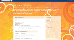 Desktop Screenshot of list-nama-domain.blogspot.com