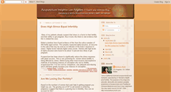 Desktop Screenshot of acupunctureinsights.blogspot.com