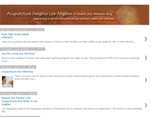 Tablet Screenshot of acupunctureinsights.blogspot.com