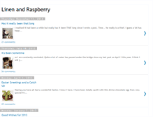 Tablet Screenshot of linenandraspberry.blogspot.com