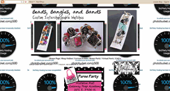Desktop Screenshot of beadsbanglesandbands.blogspot.com