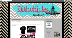 Desktop Screenshot of faithchicks.blogspot.com