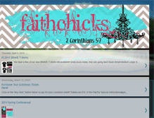 Tablet Screenshot of faithchicks.blogspot.com