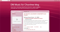 Desktop Screenshot of dmmusicblog.blogspot.com