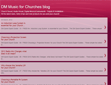 Tablet Screenshot of dmmusicblog.blogspot.com