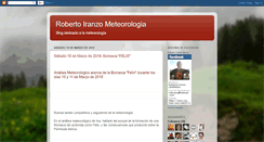 Desktop Screenshot of meteoroberto.blogspot.com