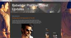 Desktop Screenshot of prabhasbloodfan.blogspot.com