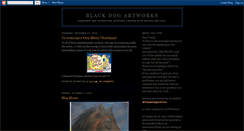 Desktop Screenshot of blackdogartworks.blogspot.com
