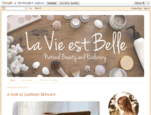 Tablet Screenshot of est-belle.blogspot.com