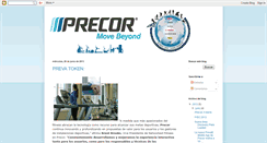 Desktop Screenshot of precorspain.blogspot.com