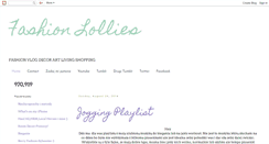 Desktop Screenshot of fashionlollies.blogspot.com