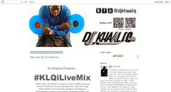 Desktop Screenshot of djkhaaliq.blogspot.com