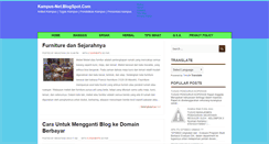 Desktop Screenshot of kampus-net.blogspot.com