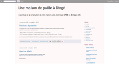 Desktop Screenshot of paille-a-dinge.blogspot.com