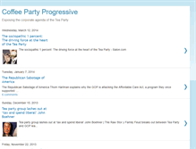 Tablet Screenshot of coffeepartyprogressive.blogspot.com