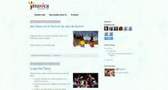 Desktop Screenshot of musicaparasalvarvidas.blogspot.com