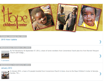 Tablet Screenshot of hopechildrenscenter.blogspot.com