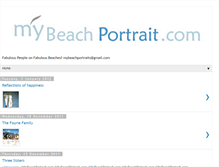 Tablet Screenshot of mybeachportraits.blogspot.com