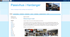 Desktop Screenshot of hardangerliving.blogspot.com