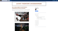 Desktop Screenshot of luckyfashionaccessories.blogspot.com