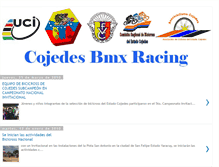 Tablet Screenshot of cojedesbmxracing.blogspot.com