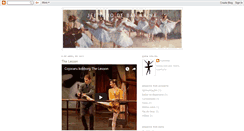 Desktop Screenshot of jeitinhodebailarina.blogspot.com