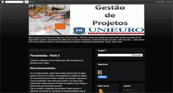 Desktop Screenshot of gerenciadeprojetoss.blogspot.com