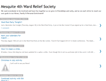 Tablet Screenshot of 4thwardreliefsociety.blogspot.com