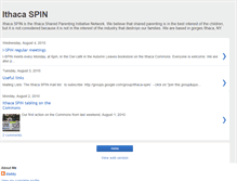 Tablet Screenshot of ithaca-spin.blogspot.com