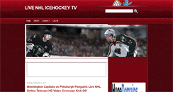 Desktop Screenshot of livenhl-icehockeytv.blogspot.com