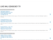 Tablet Screenshot of livenhl-icehockeytv.blogspot.com