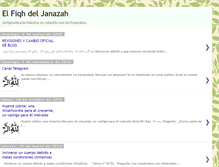 Tablet Screenshot of losfuneralesenelislam.blogspot.com