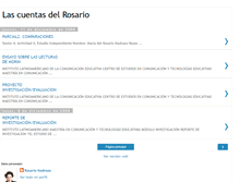 Tablet Screenshot of lascuentasdelrosario.blogspot.com