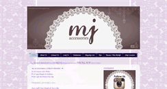 Desktop Screenshot of mjaccessories.blogspot.com