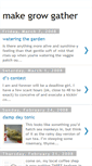 Mobile Screenshot of makegrowgather.blogspot.com
