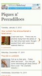 Mobile Screenshot of piquesnpecadilloes.blogspot.com