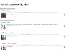 Tablet Screenshot of kawaii-syndrome.blogspot.com