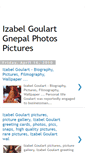 Mobile Screenshot of izabel-goulart-gnepal-photos-pictures.blogspot.com
