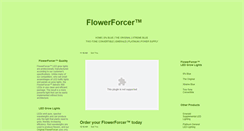 Desktop Screenshot of flowerforcerled.blogspot.com