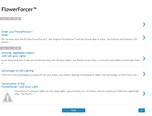 Tablet Screenshot of flowerforcerled.blogspot.com