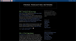 Desktop Screenshot of fringe-casts.blogspot.com