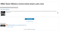 Tablet Screenshot of mmastoremexico.blogspot.com